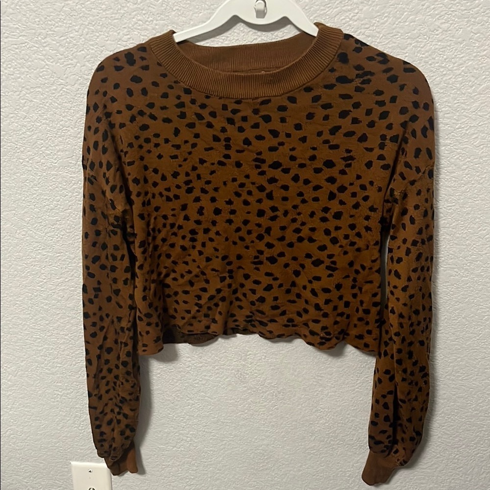 Beach Riot cropped Ava sweater size small - Picture 2 of 4